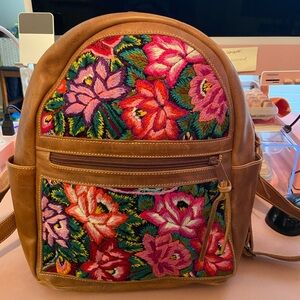 Handmade Guatemalan Mini Backpack